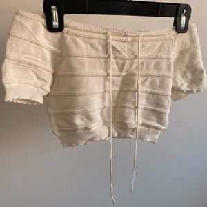 Off shoulder dress top